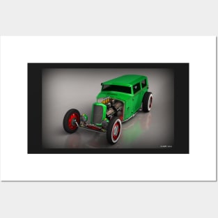 Hot Rod Sedan Posters and Art